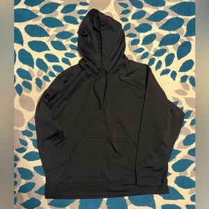 Nike Thermafit Black Hooded Sweatshirt.  Mens size XXL